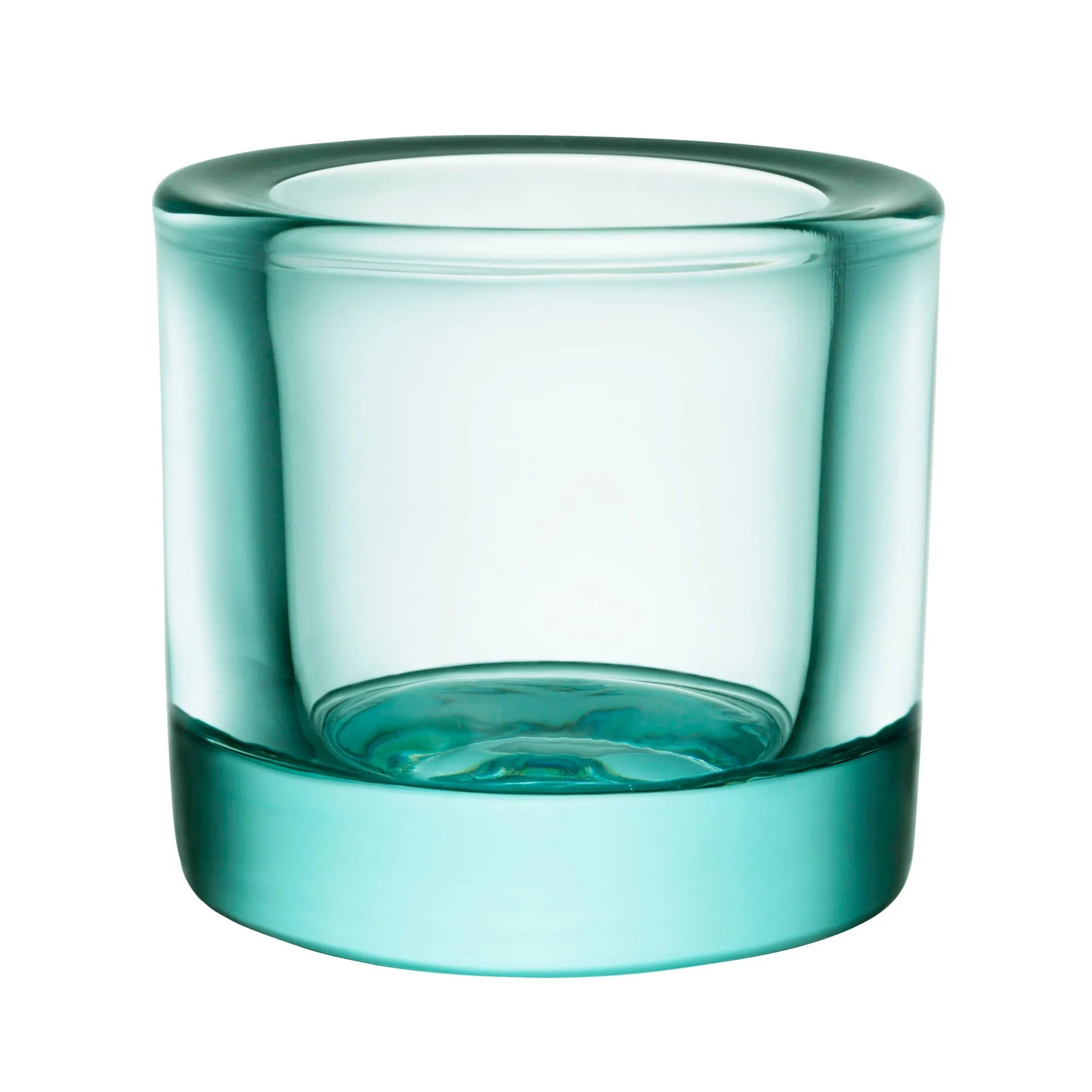 Kivi Tealight candleholder 60mm watergreen