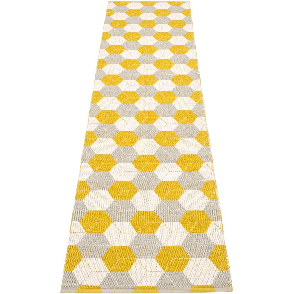 70x450 cm / 2.25x 14.75 ft * SALE TRIP RUG - Mustard