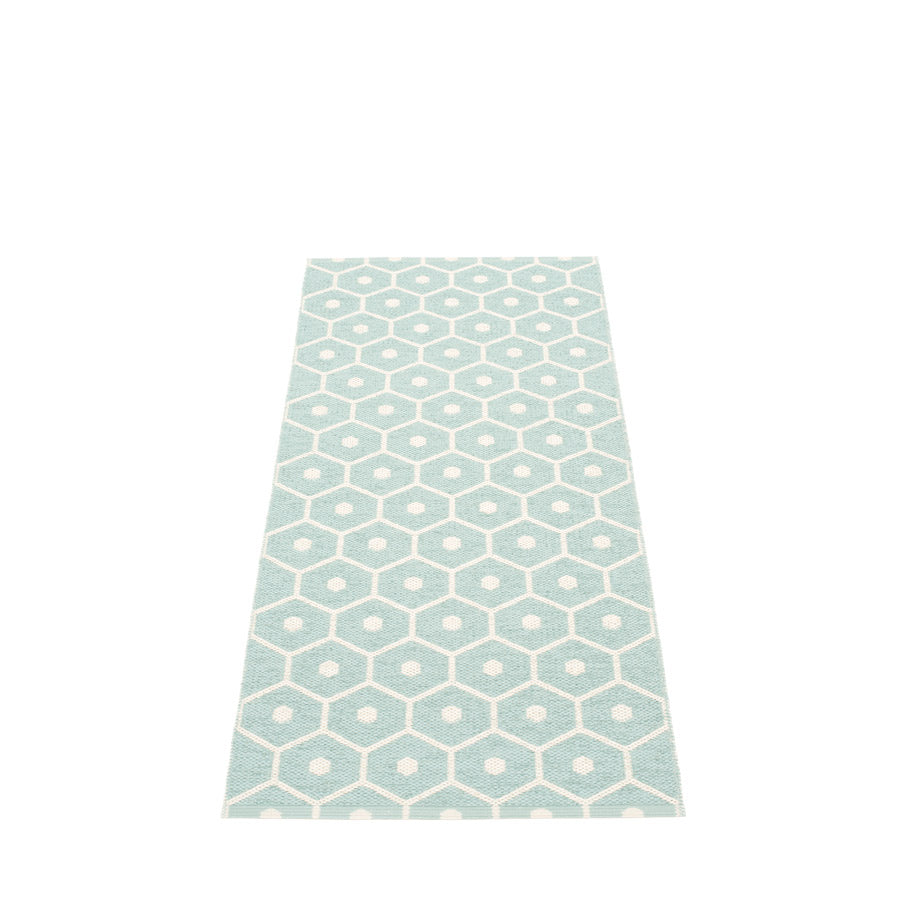 All sizes HONEY RUG- Pale Turquoise