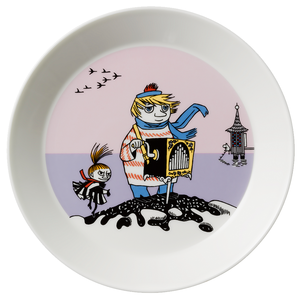 MOOMIN CLASSICS  Plate 19cm  / 7.5" Tooticky violet