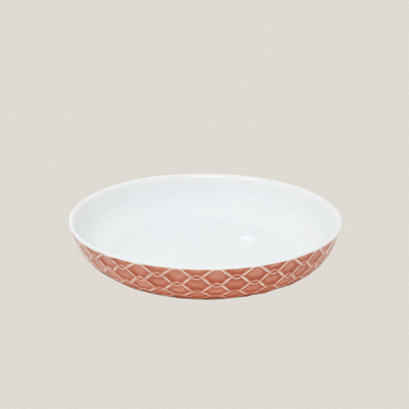 Small Plate Rede Tile Pink