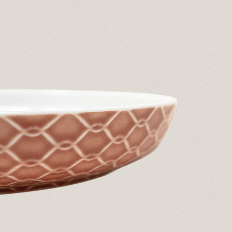 Small Plate Rede Tile Pink