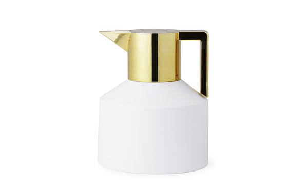 Geo Vacuum Jug 1.0 L White/Gold
