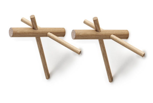 Sticks Hooks - 2 pcs Natural