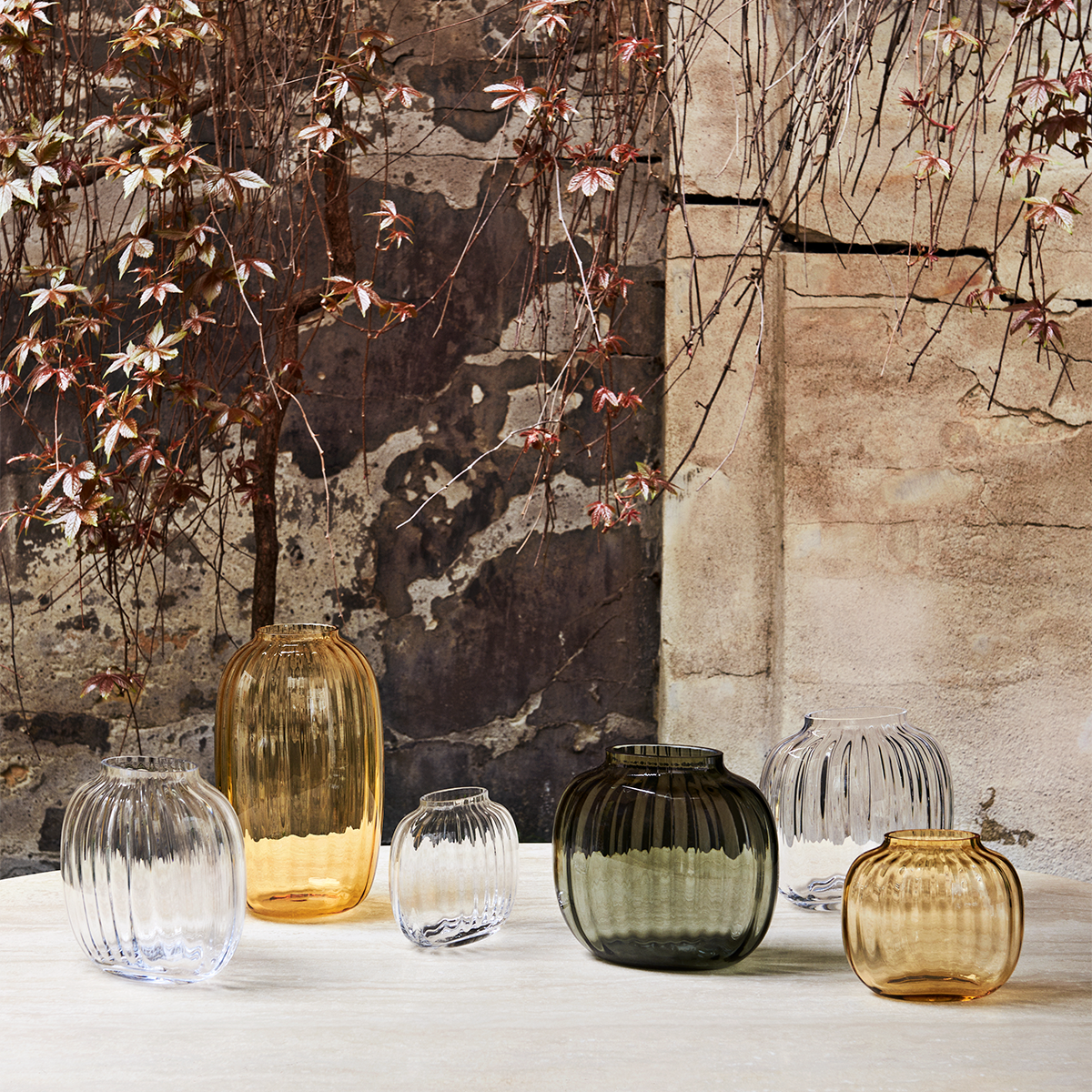 HOLMEGAARD PRIMULA VASE CLEAR, 17,5 CM