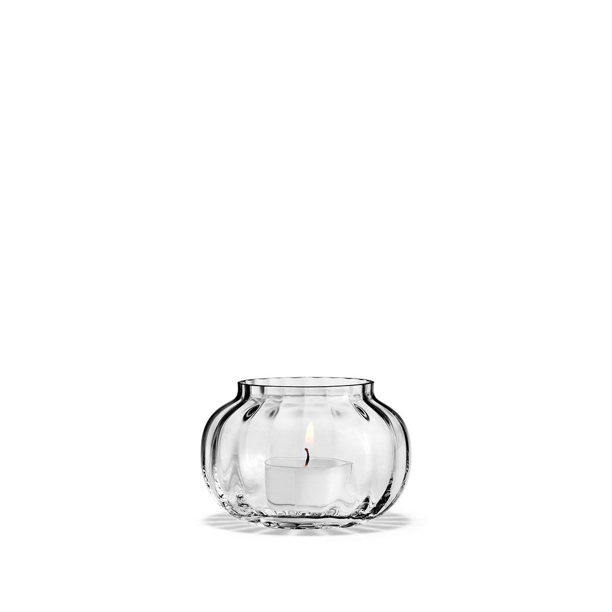 4340407 Holmegaard Primula Tealight Holder Clear Ø9,5 cm