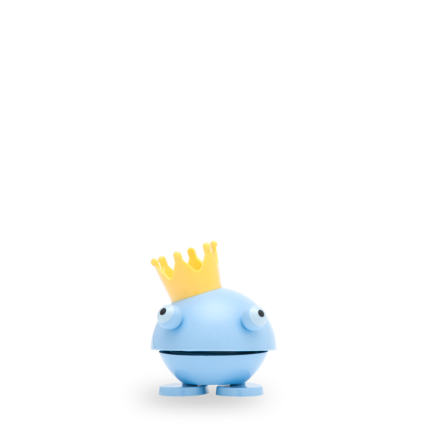 Hoptimist Small Prince Frog blue