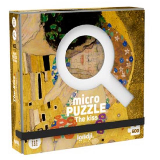 Micropuzzle - Micropuzzle - The Kiss by Klimt 600 pcs
