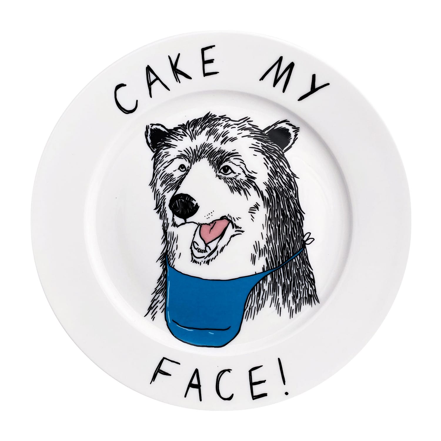 'Cake my Face' Side Plate