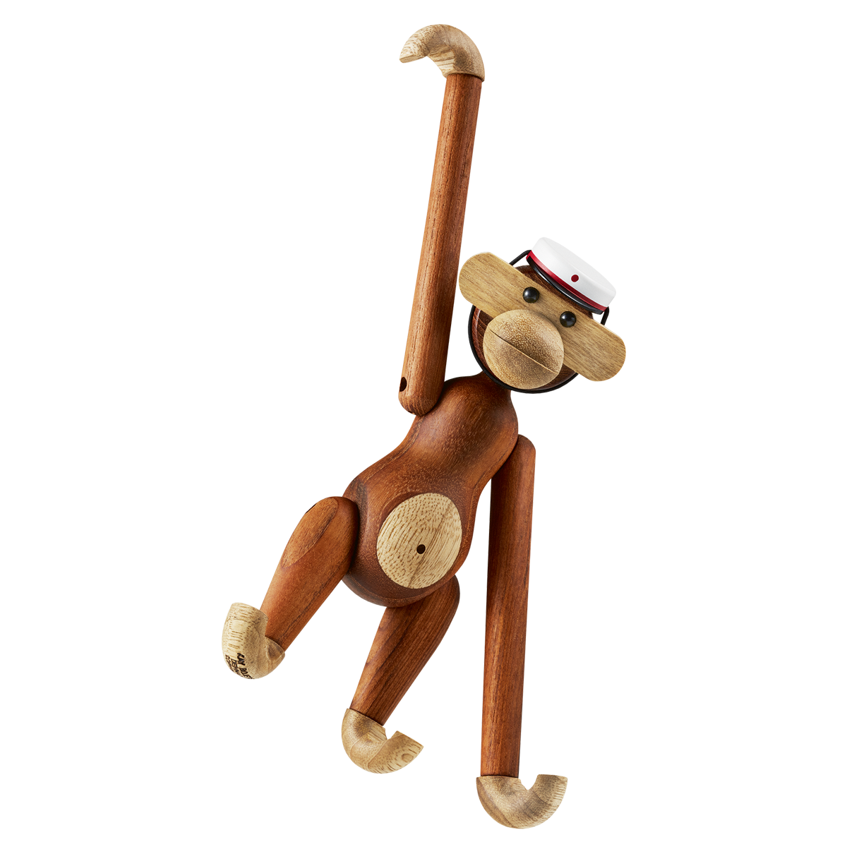 Kay Bojesen wooden Figure Hat Small Cap 3.5cm ( red or blue )