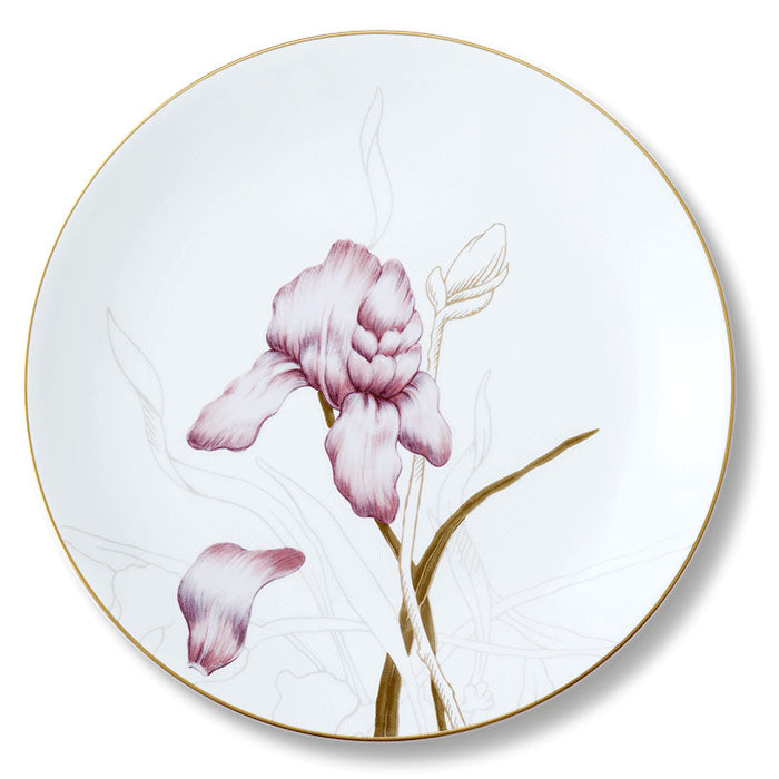 Flora Plate 22cm Iris