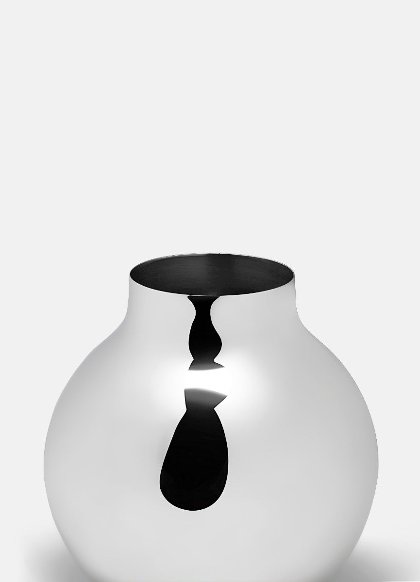 Boule Vase Large - Silver plated
