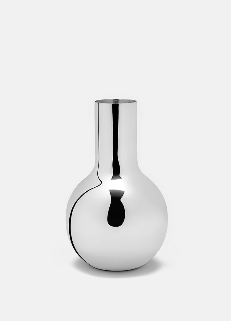 Boule vase - Silver plated - Small