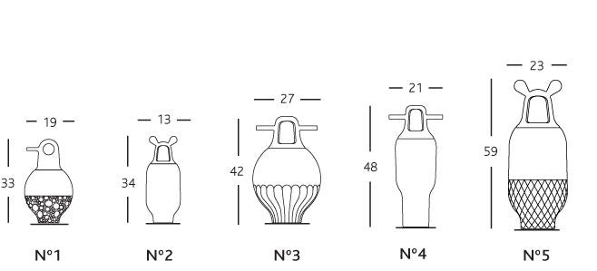 Jaime Hayon Showtime Vases Coloured