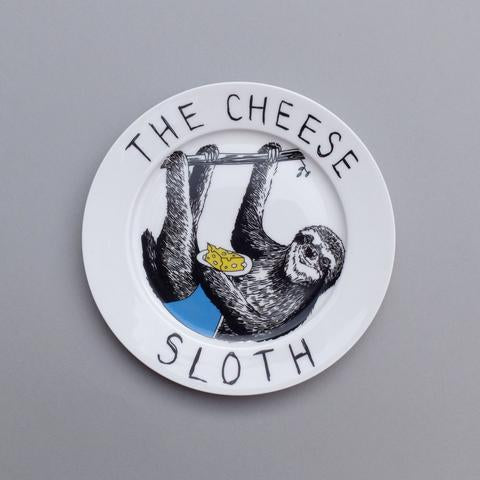 'The Cheese Sloth' Side Plate
