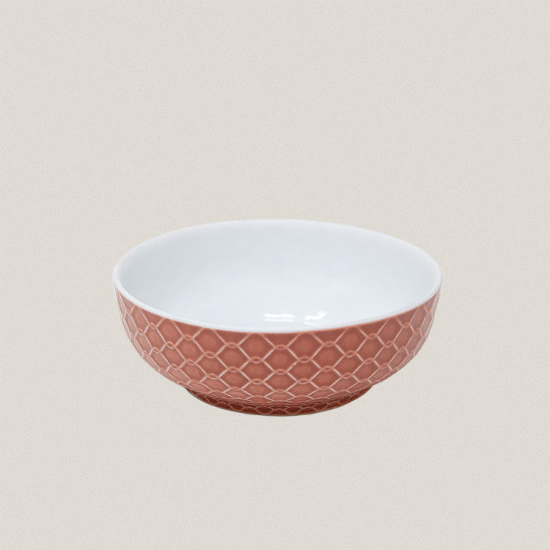 Small Bowl Rede Tile Pink