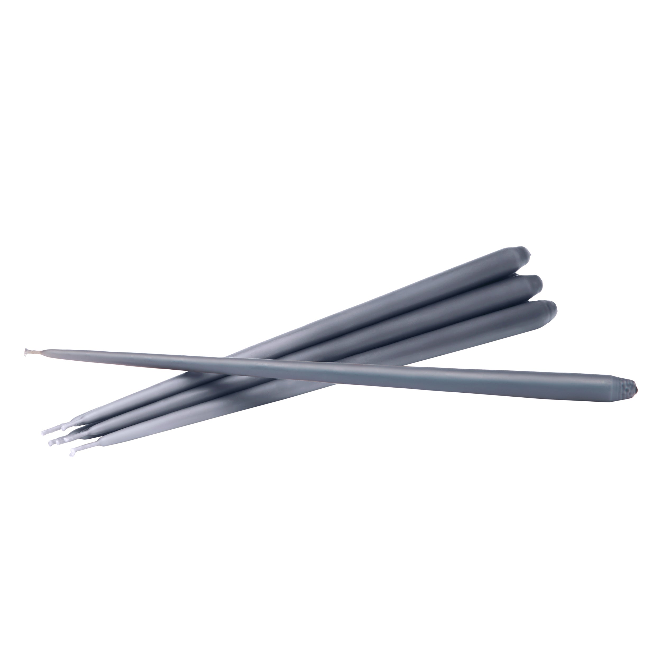 STOFF Nagel candles by Ester&Erik box w/6 pcs, Dark grey