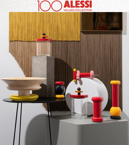 ES16/100 Sottsass jar 100 cl, red