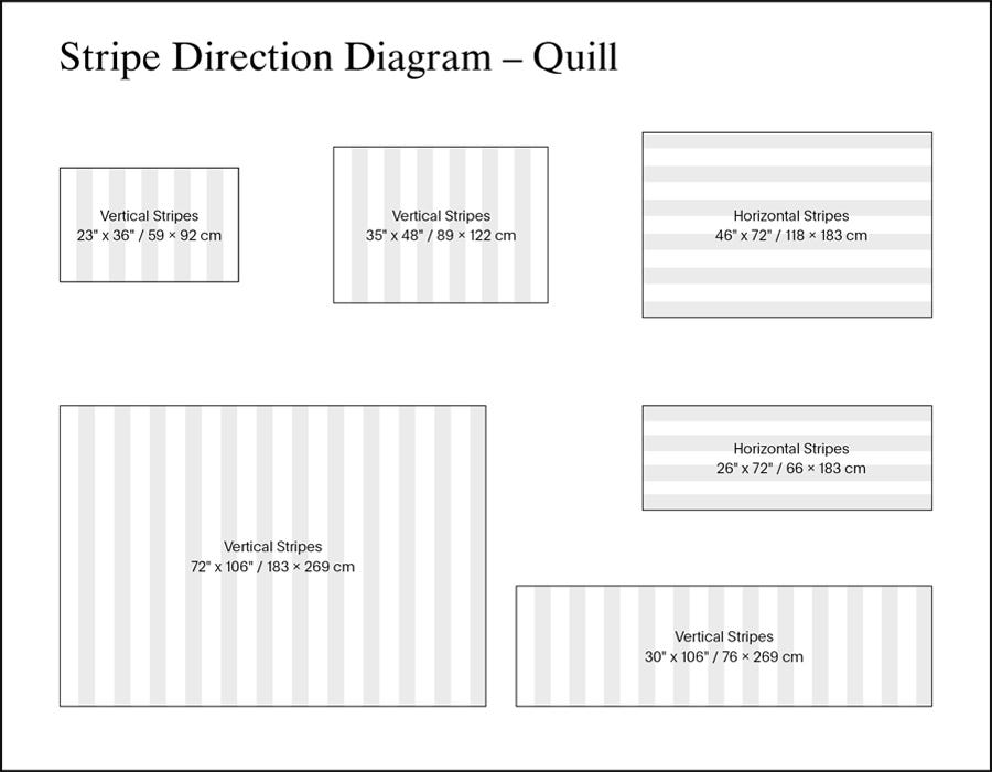 23x36 Woven Floor Mats Quill Mulberry