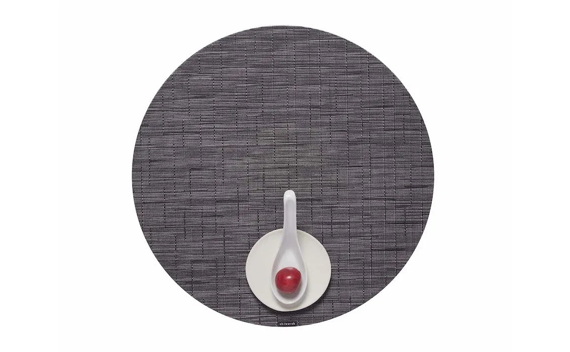 Chilewich Placemat Round 15" diam. Bamboo (multiple colours)