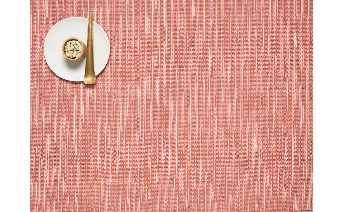 Chilewich Placemat Rectangle 14"x19" Bamboo Signature