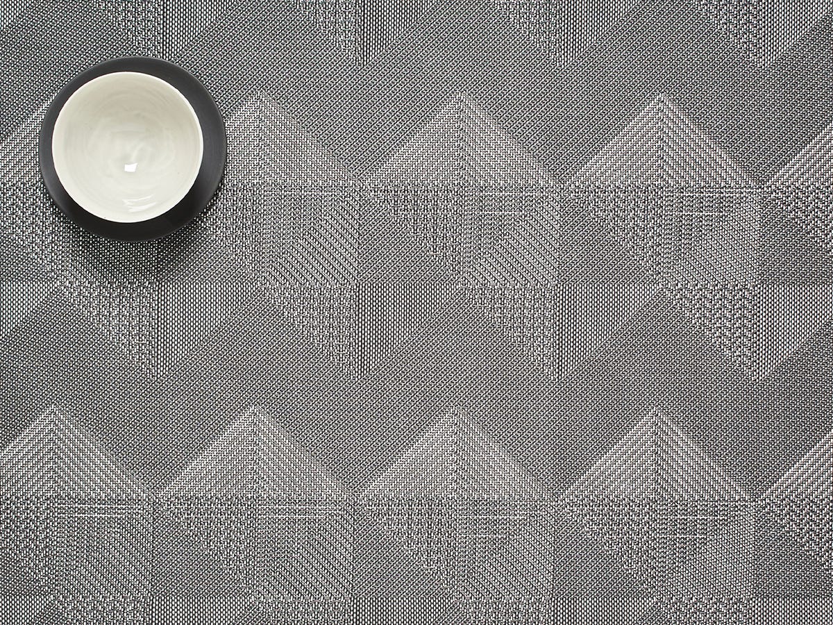 Chilewich Placemat Rectangle 14x19" Quilted Tuxedo