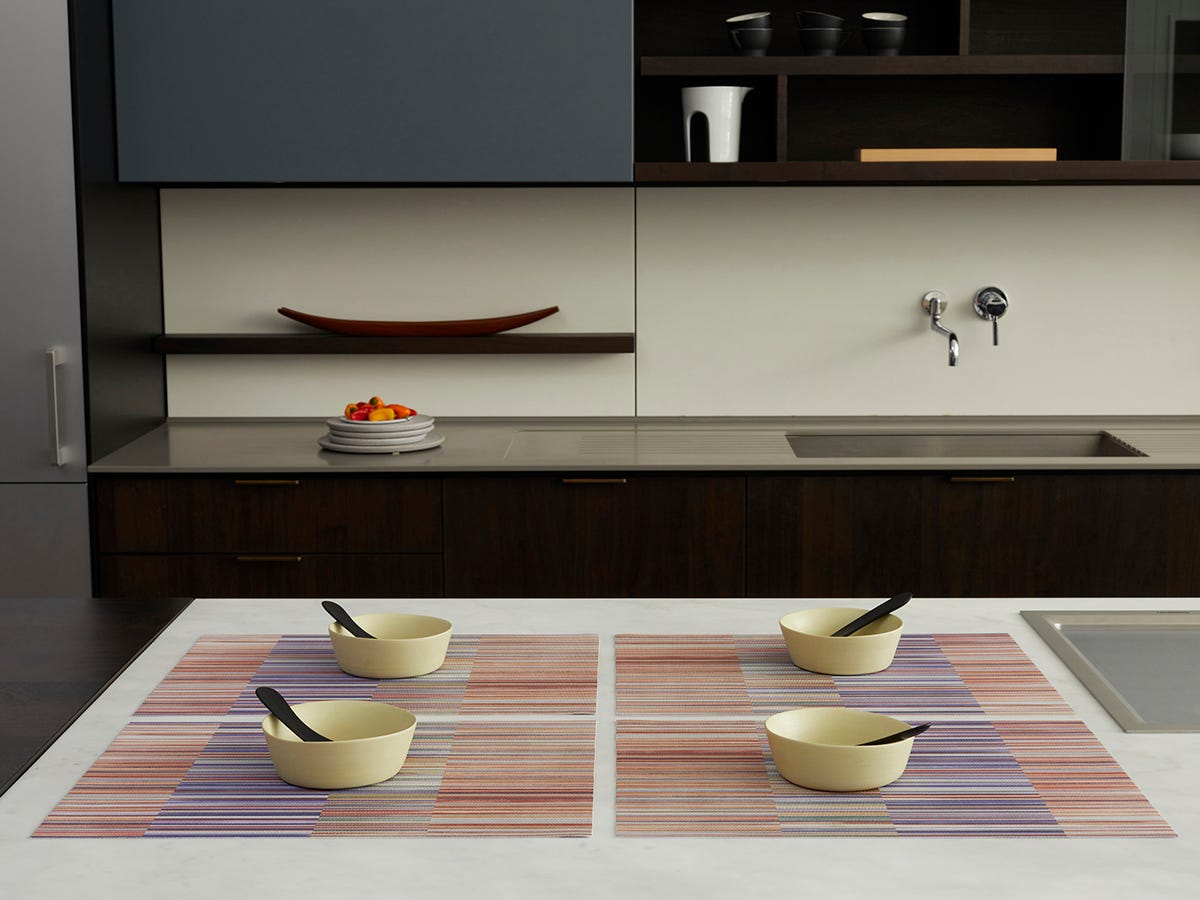 Chilewich Placemat Rectangle 13.5x18.5" Sakiori Rectangle Multi