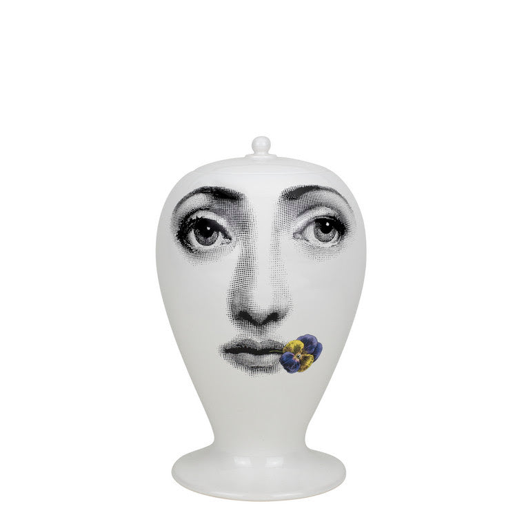 Fornasetti limited edition vase / jar Vase Viola colour