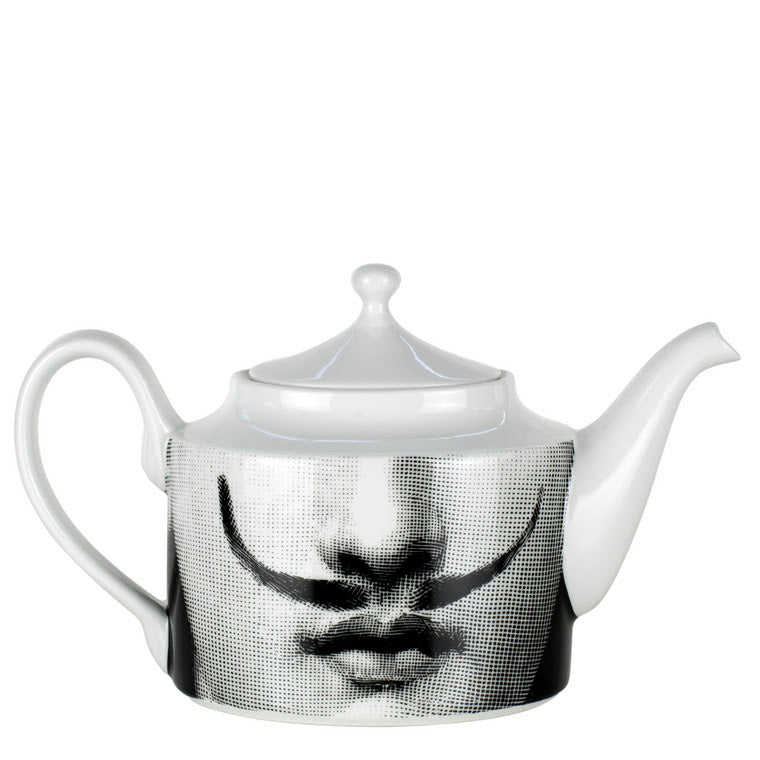 Fornasetti Tea pot Tema e Variazioni n°21 black/white