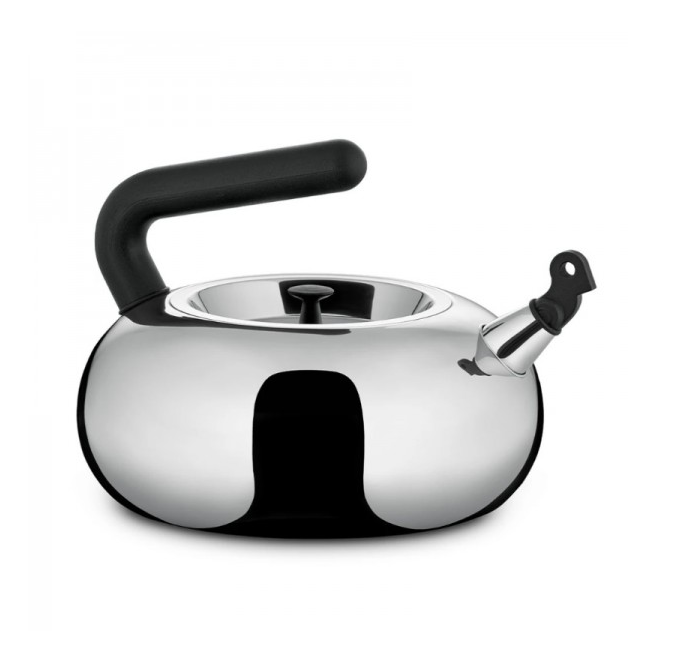 AC100 Bulbul kettle, steel - blackDesign: Achille Castiglioni