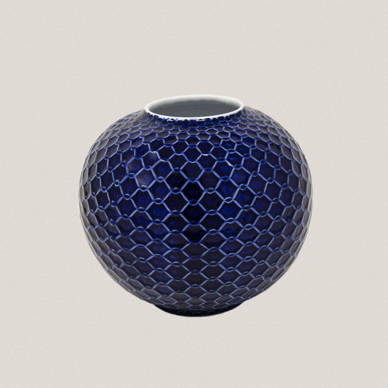 Vase Rede Blue Cobalt