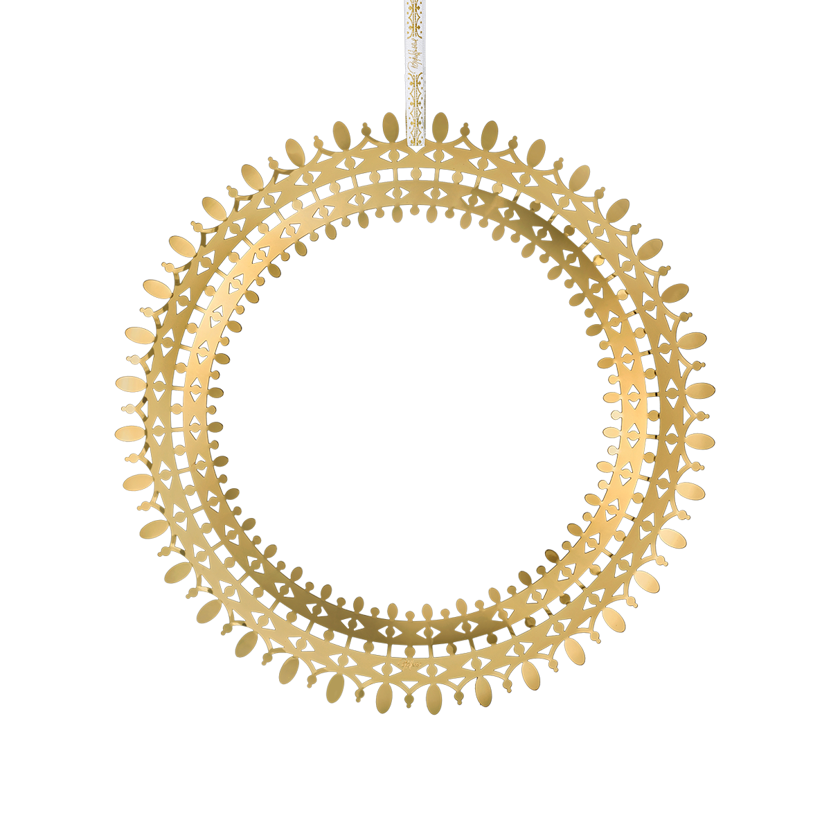 Bjorn Wiinblad Christmas wreath Gold, dia. 25 cm