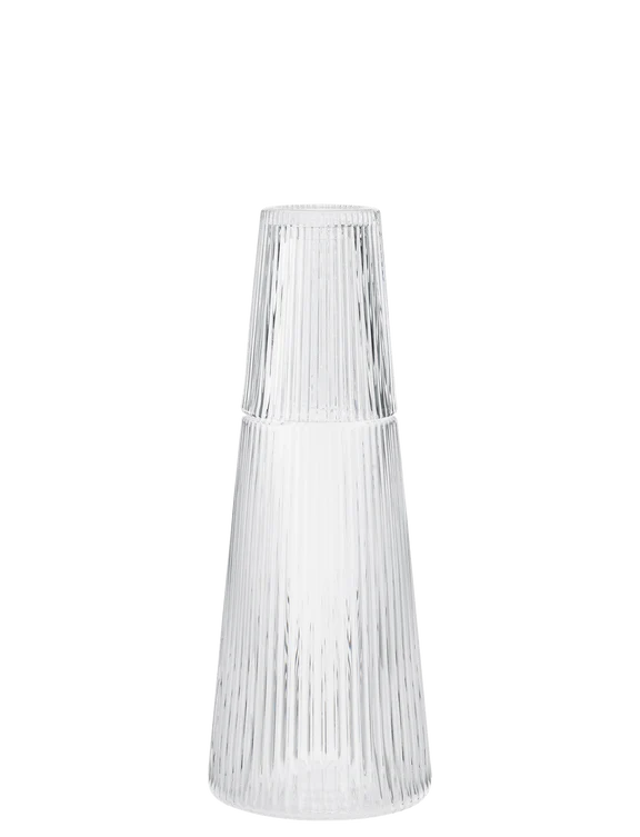 Pilastro carafe with glass 1 l.